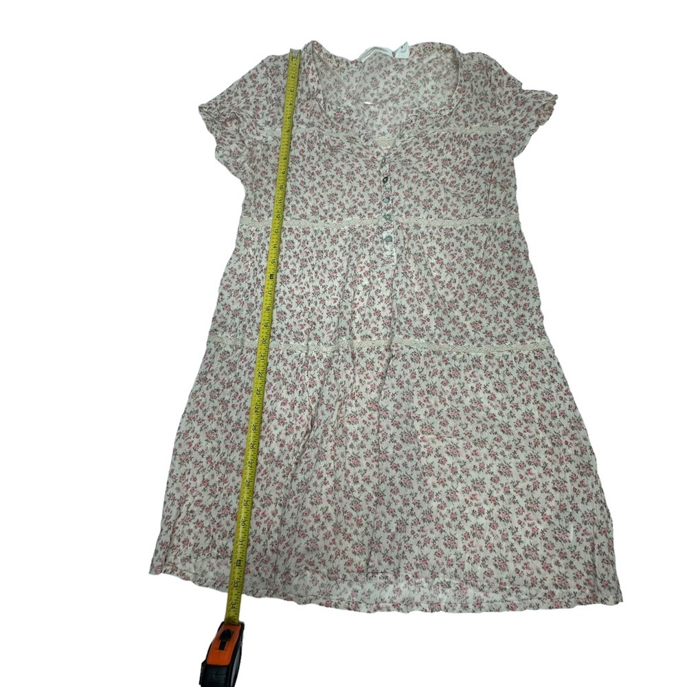 LOGG by H&M Floral Mini Babydoll Dress US 14 - Picture 7 of 10